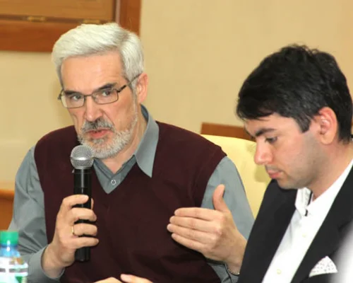 Слева направо: Г.Л.Кертман, Г.Мельконьянц