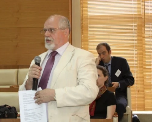 Сергей Чугров, гл. ред журнала Полис, Москва