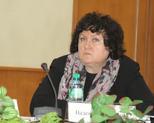 Надежда Ажгихина, секретарь Союза журналистов России