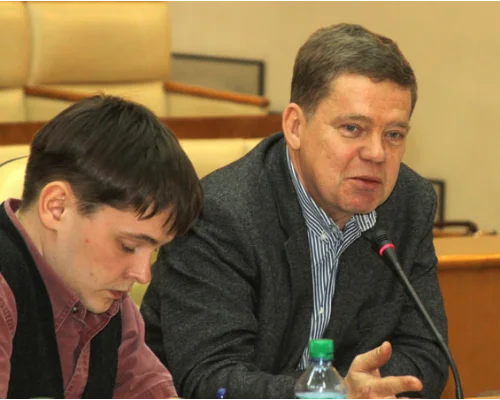 Слева направо: М.Рыльков, В.Колосов