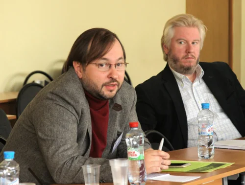 Слева направо: Михаил Виноградов, Василий Жарков
