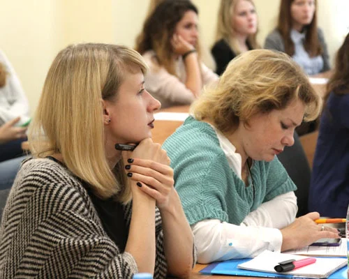 Слева направо: Евгения Гольман, Ольга Симонова