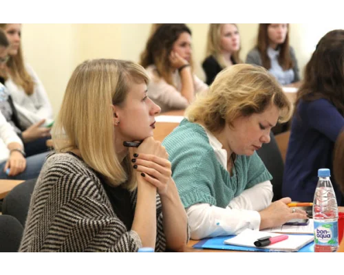 Слева направо: Евгения Гольман, Ольга Симонова