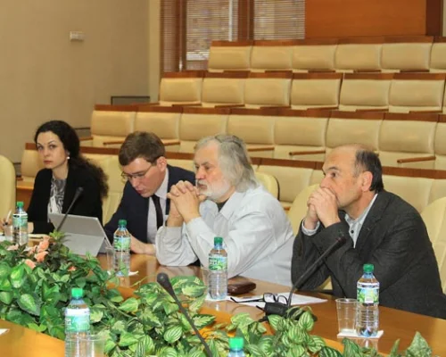 Слева направо: Наталья Евтихевич, Альберт Зульхарнеев, Вячеслав Игрунов, Игорь Зевелев