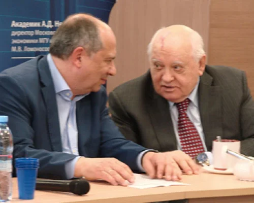 А.Д.Некипелов и М.С.Горбачев