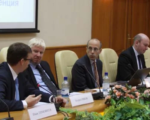 2-я сессия. И. Тимофеев, В. Жарков, Р. Вайтц и С. Уткин