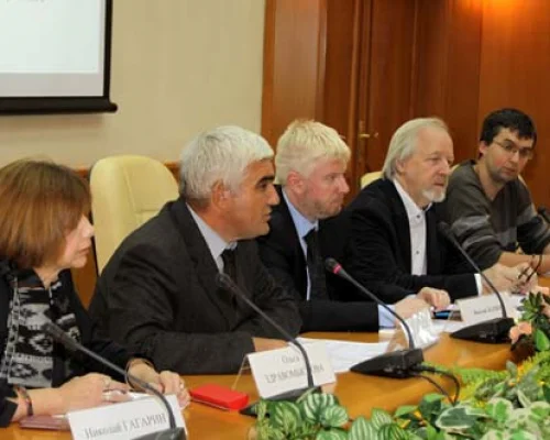 1-я сессия. О.Здравомыслова, А. Рябов. В. Жарков, М.Афанасьев и А.Лукашин