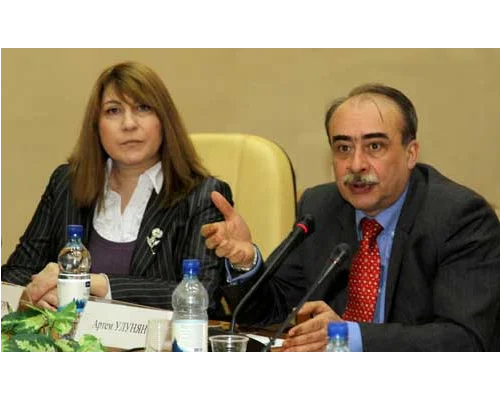 Надя Бояджиева (Институт балканистики, Болгария) и А. Улунян
