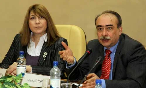 Надя Бояджиева (Институт балканистики, Болгария) и А. Улунян