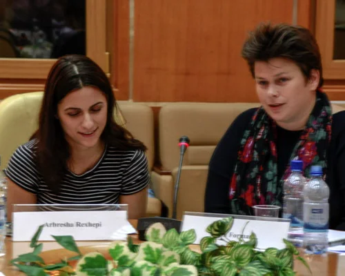 Слева направо: Арбреша Реджепи и Бодил Формарк