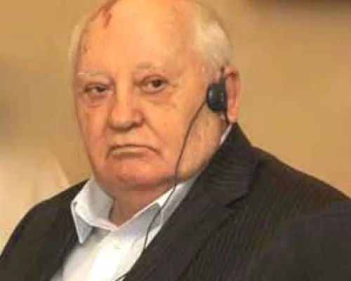 Экс-президент СССР М.С.Горбачев