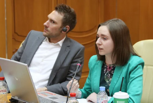Беньямин Гауль и Диана Попова
