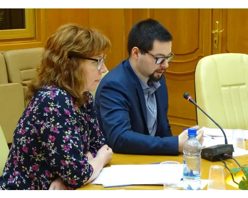 Елена Струкова (Центр исследований современной истории ГПИБ), Иван Кочедыков (МВШСЭН)