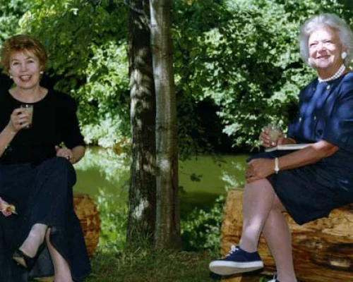 	 Р.М. Горбачева и Барбара Буш. Москва. Июль 1991