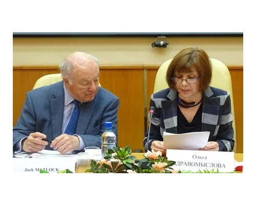 Ольга Здравомыслова и Джек Мэтлок