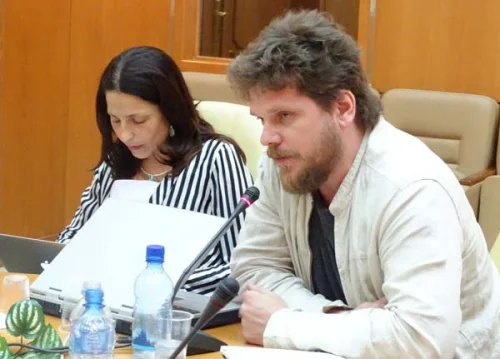 Ирина Чечель и Емельян Марков