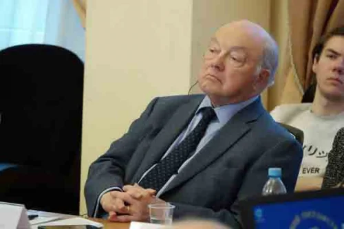 Выступления  Джека Ф. Мэтлока и Павла Палажченко на Круглом столе  «Новая “холодная война” как концепт и реальность,  РГГУ, 27 марта 2019 