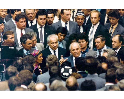 Во время перерыва. 25 мая 1989 г.