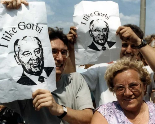 На улицах Бонна. 12 июня 1989