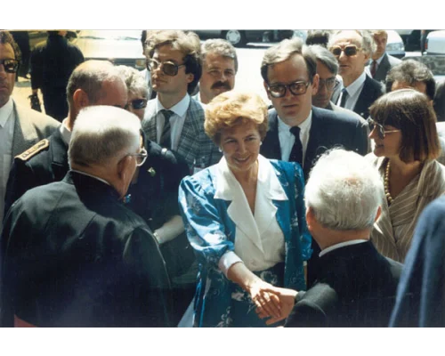 Р.М.Горбачева. Париж, 4-6 июля 1989 г.