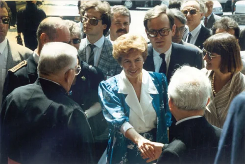 Р.М.Горбачева. Париж, 4-6 июля 1989 г.