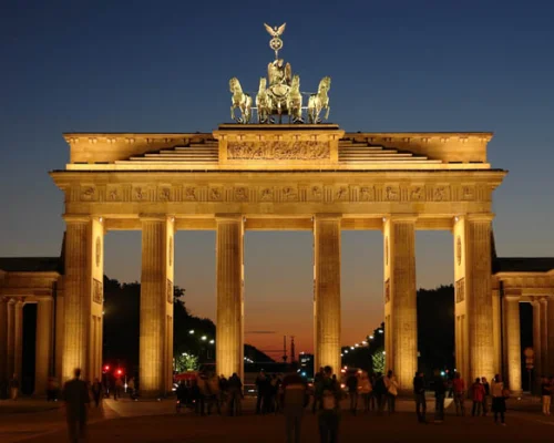 Бранденбургские ворота. Берлин. 2009