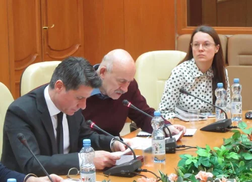 Пьер Клайв Аджус (PierreCliveAgius), Посол Мальты в Москве, Павел  Палажченко, (Горбачев –Фонд),Татьяна Левина  (НИУ ВШЭ)