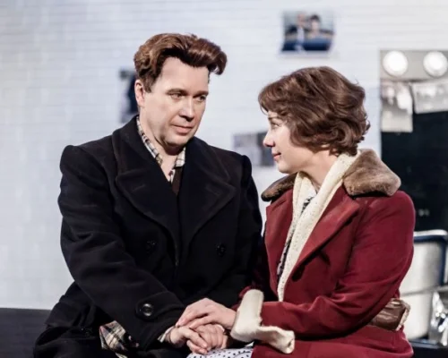 Евгений Миронов и Чулпан Хаматова в спектакле 