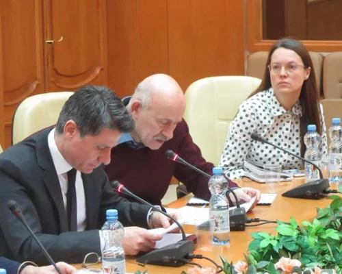 	 Пьер Клайв Аджус (PierreCliveAgius), Посол Мальты в Москве, Павел Палажченко, (Горбачев –Фонд),Татьяна Левина (НИУ ВШЭ)