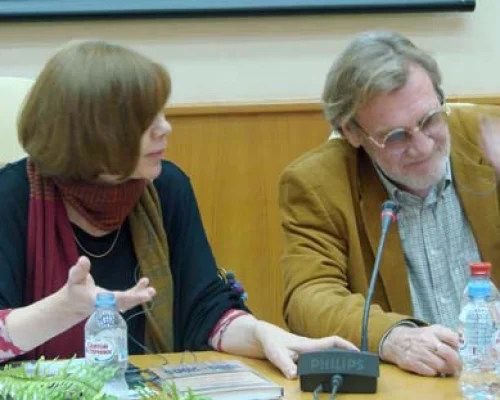 Ольга Здравомыслова и Леонид Никитинский