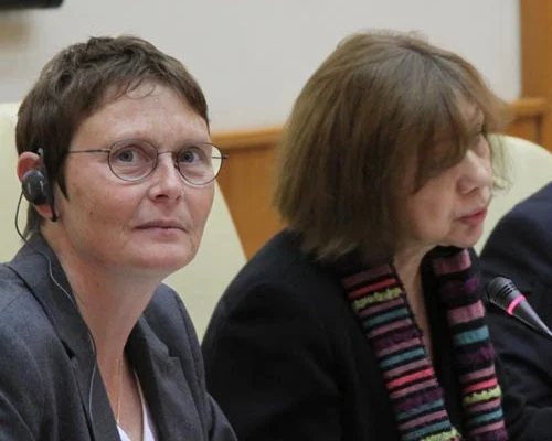 Клаудиа Кроуфорд и Ольга Здравомыслова