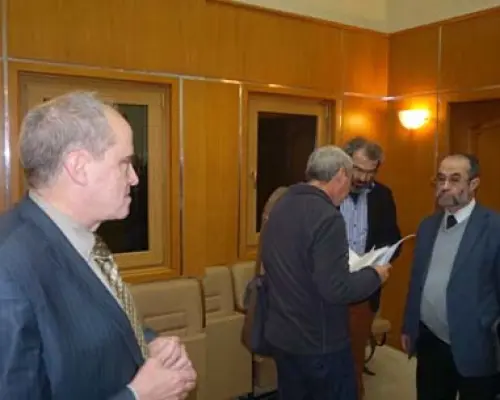 Я. Рачинский, Н. Соколов, А. Дубнов и Л. Кацва