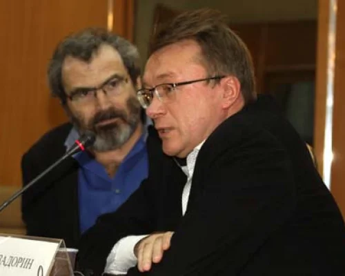 Слево направо: Аркадий Дубнов, Игорь Задорин