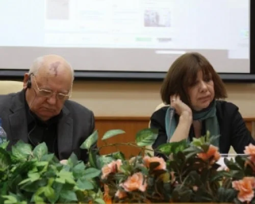 Михаил Горбачев и Ольга Здравомыслова