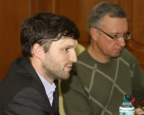 Слева направо: Глеб Яровой, Андрей Захаров