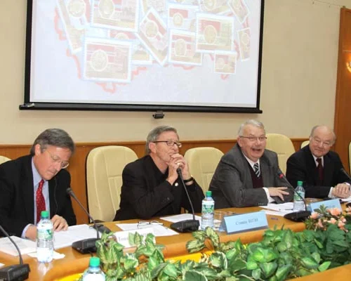 П.Палажченко, С.Коэн, Катрина ванден Хувел