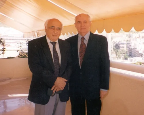 Горбачев М.С., Шахназаров Г.Х. 7 сентября 1995 г.