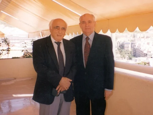 Горбачев М.С., Шахназаров Г.Х. 7 сентября 1995 г.