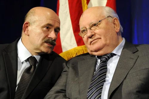 Pavel Palazhchenko, Mikhail Gorbachev, Lafayette College, USA. Oct. 19, 2011