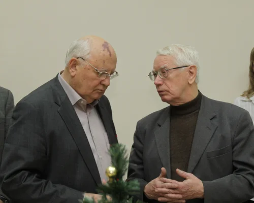 С М.С. Горбачевым. 2010 г.