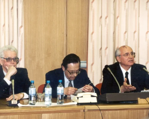 В Горбачев-Фонде. 1990-е гг.