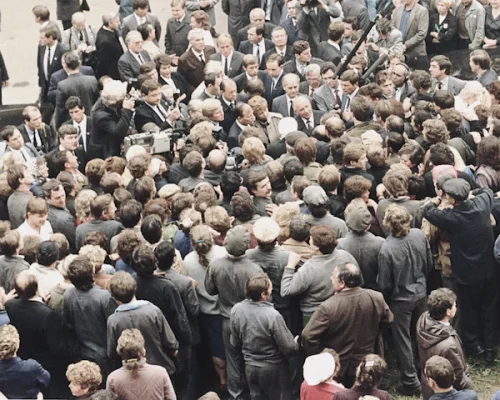 Горбачевы М.С. и Р.М. Поездки по стране. Ленинград. 