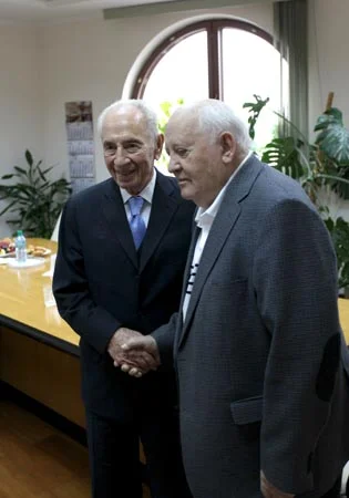 Встреча М.С.Горбачева с Шимоном Пересом