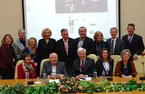 Встреча с М.С.Горбачева представителями американской общественности