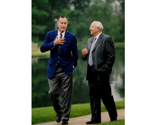 Mikhail Gorbachev expressed deep condolences over the death of George H. W. Bush, the 41st President of the United States