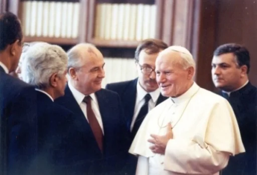 Михаил Горбачев. «Он остается нашим современником» М.С. Горбачев о Папе Римском Иоанне Павле II