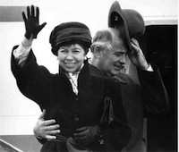 Перед отлетом в Исландию. Москва. 10 октября 1986